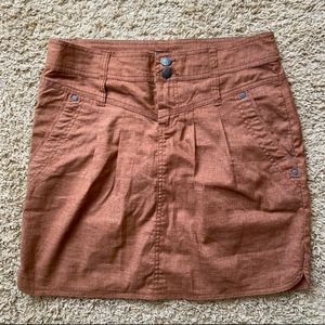 Prana Lizbeth Skirt Rust /  Brick Red Ss. 4 Hemp
